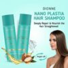Nano Plastia Hair Shampoo ? Nourishing Sulfate & Paraben-Free Formula with Argan Oil & Wheat Protein for Thicker, Stronger Hair ? 320ml