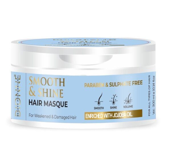 Dionne  Beauty Professional Smooth & Shine Hair Masque for Damaged Hair with Jojoba Oil