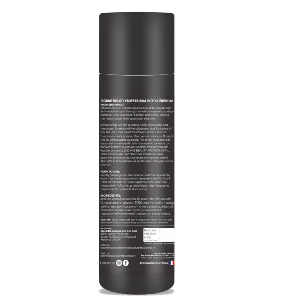 Dionne Beauty Professional Keratin + Botox Shampoo | 3X Advanced Repair For Dry Hair