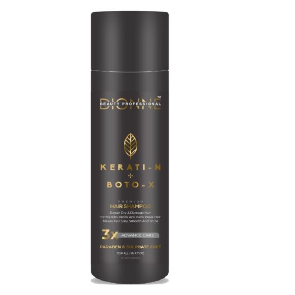 Dionne Beauty Professional Keratin + Botox Shampoo | 3X Advanced Repair For Dry Hair
