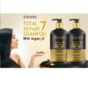 Dionne Beauty Professional Total Repair 7 Shampoo with Argan Oil for Dry & Weak Hair