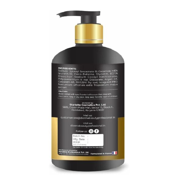 Dionne Beauty Professional Total Repair 7 Shampoo with Argan Oil for Dry & Weak Hair