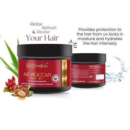 Dionne  Beauty Professional Moroccan Hair Spa & Argan Oil Hair Serum for Stronger Hair
