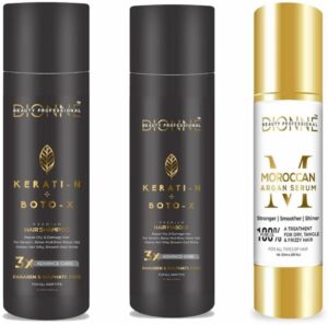 Dionne  Beauty Professional Kerati-n+Boto-x Hair Shampoo & Hair Masque & Hair Serum