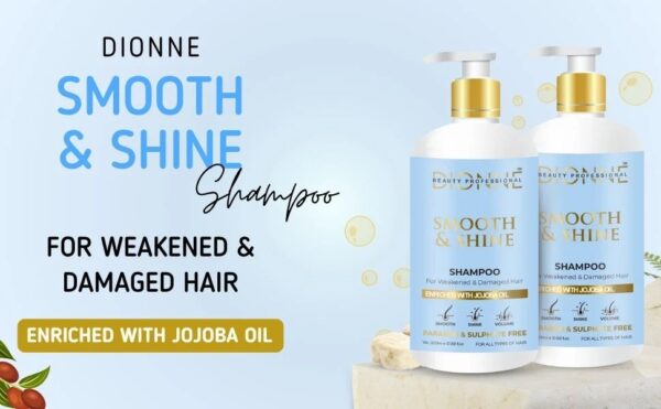 Dionne  Beauty Professional Smooth & Shine Hair Shampoo &  Hair Masque for Stronger Hair